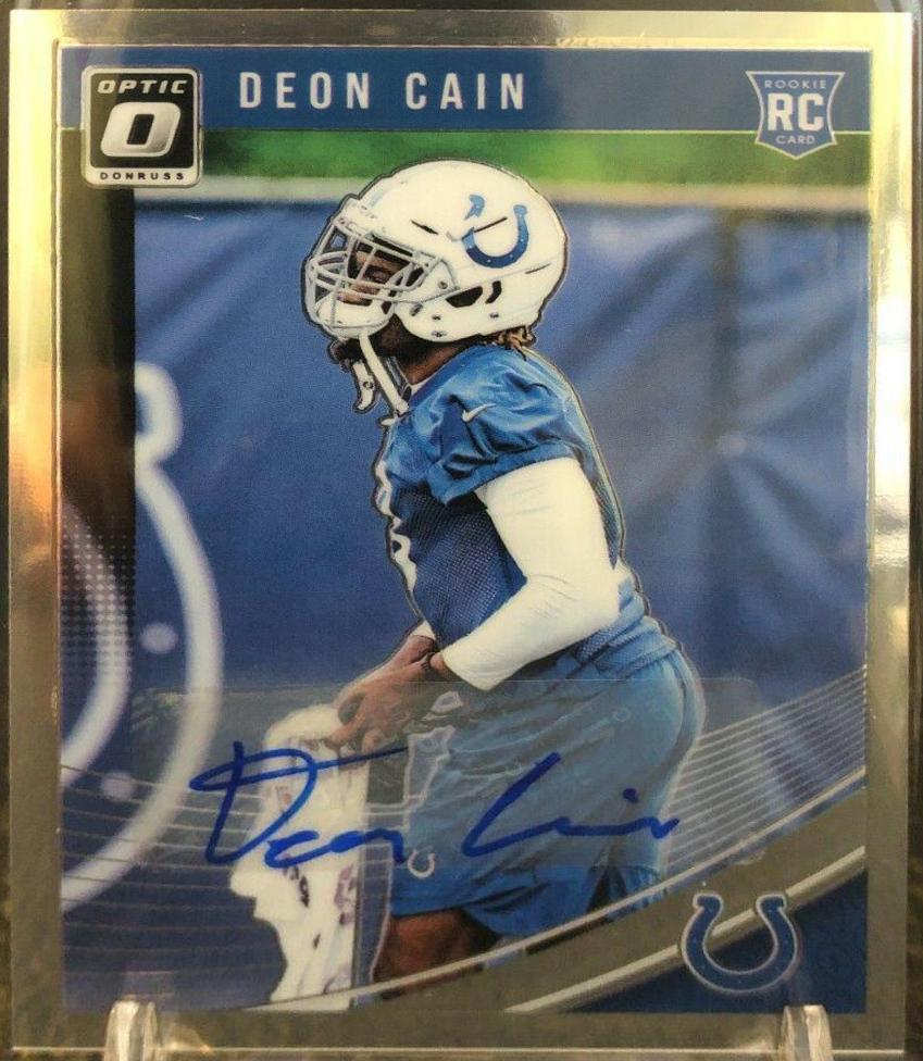 Deon Cain [Autograph] #127