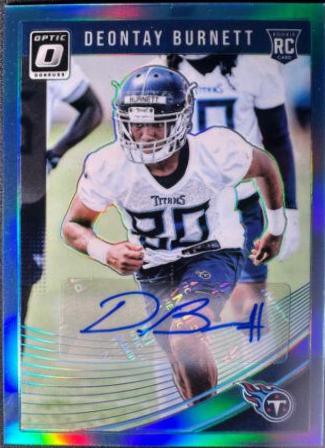 Deontay Burnett [Autograph Blue] #144
