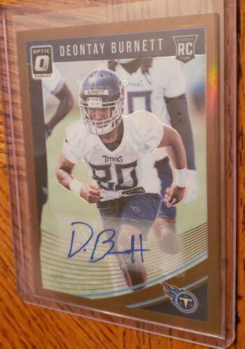 Deontay Burnett [Autograph Gold] #144