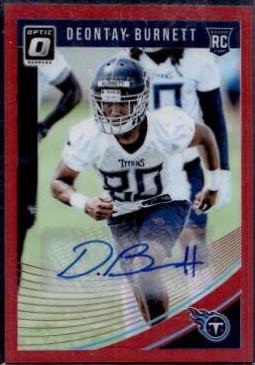 Deontay Burnett [Autograph Red] #144