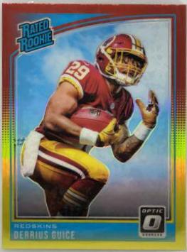 Derrius Guice [Red Yellow] #157