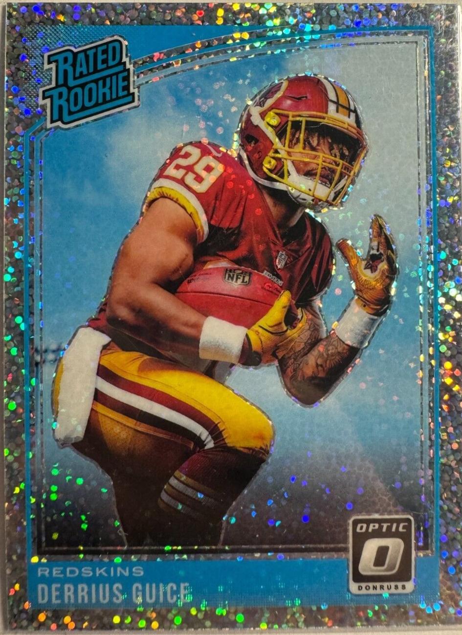 Derrius Guice [White Sparkle] #157