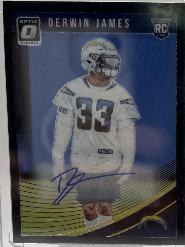 Derwin James [Autograph Black Velocity] #108