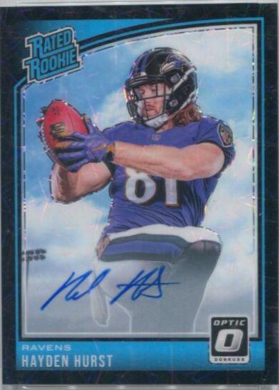 Hayden Hurst [Autograph Black Velocity] #189