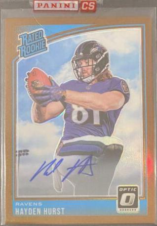 Hayden Hurst [Autograph Bronze] #189