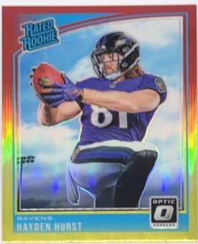 Hayden Hurst [Red Yellow] #189