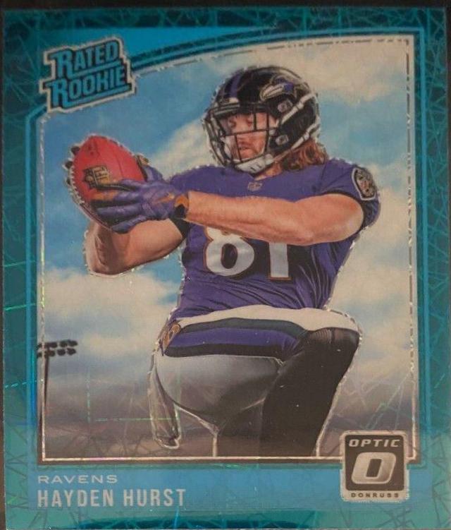 Hayden Hurst [Teal Velocity] #189