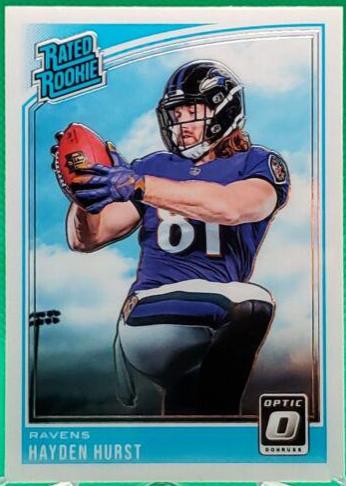 Hayden Hurst [White Sparkle] #189