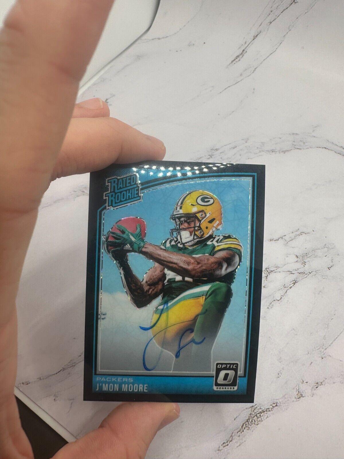 J'Mon Moore [Autograph Black Velocity] #182