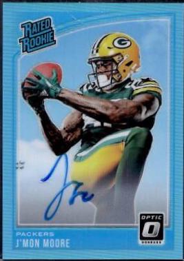 J'Mon Moore [Autograph Blue] #182