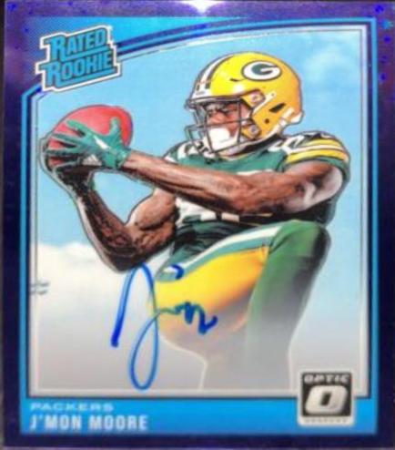 J'Mon Moore [Autograph Purple] #182