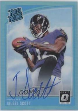 Jaleel Scott [Autograph Blue] #181