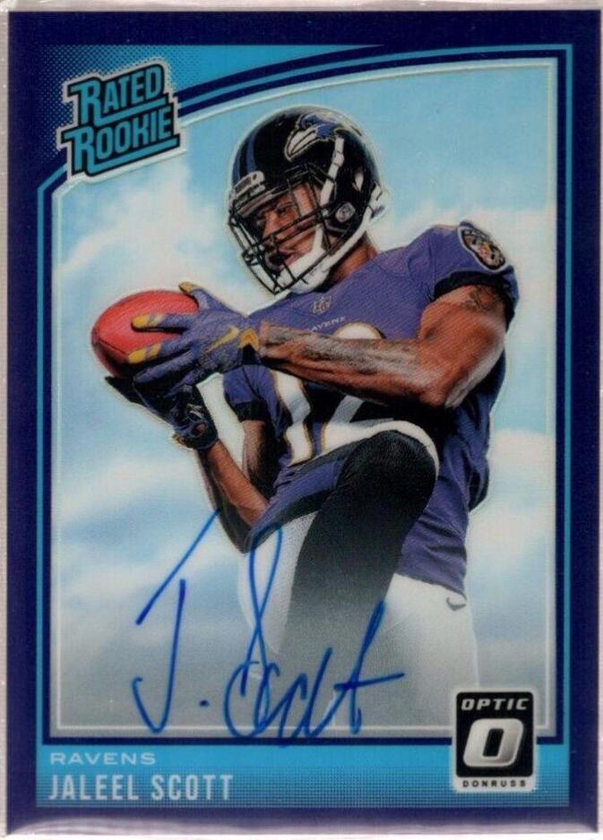 Jaleel Scott [Autograph Purple] #181
