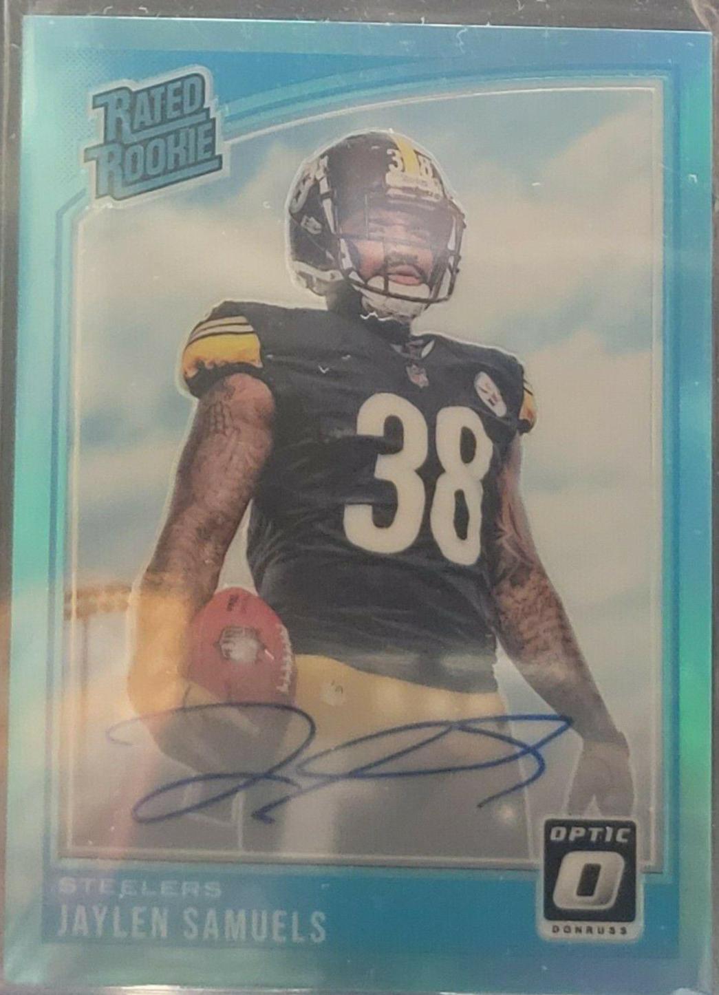 Jaylen Samuels [Autograph Blue] #184