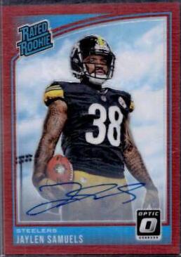Jaylen Samuels [Autograph Red] #184