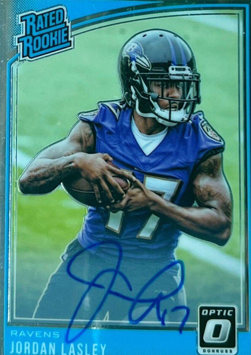 Jordan Lasley [Autograph] #199