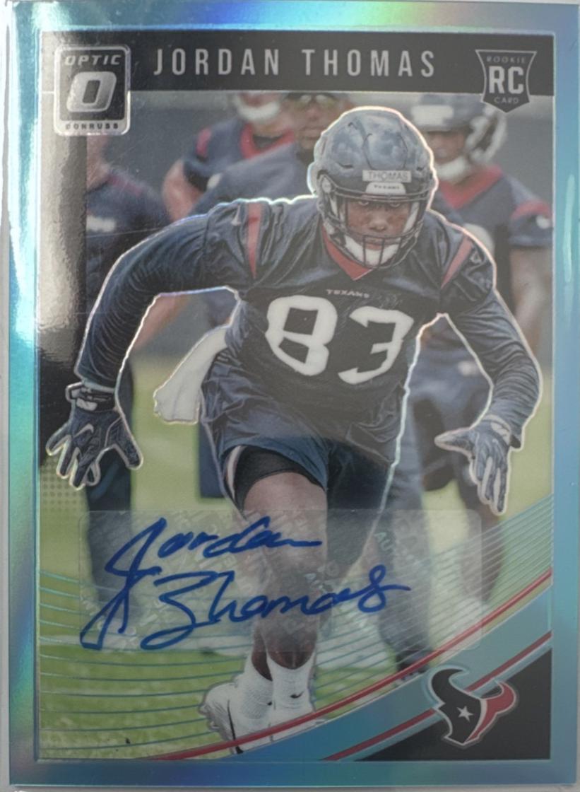 Jordan Thomas [Autograph Blue] #102
