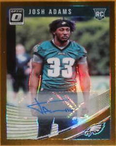 Josh Adams [Autograph Bronze] #146