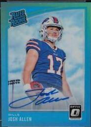 Josh Allen [Autograph Blue] #154