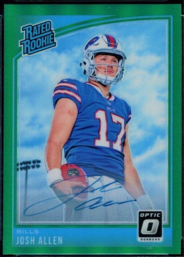Josh Allen [Autograph Green] #154