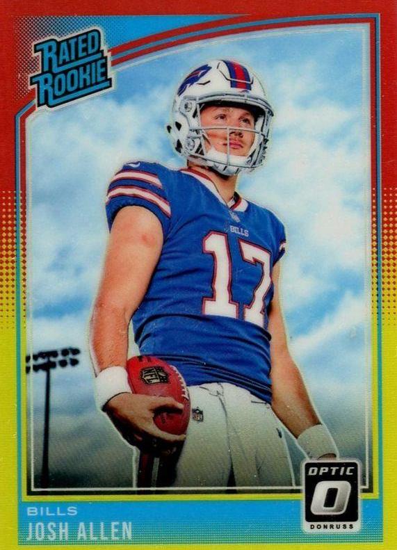 Josh Allen [Red Yellow] #154