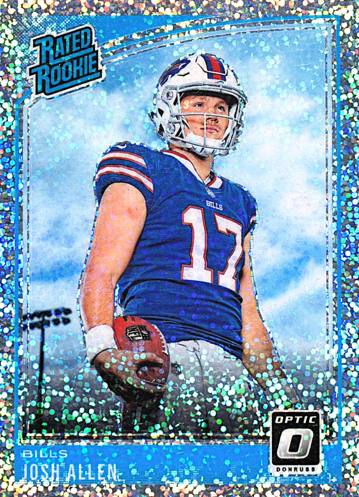 Josh Allen [White Sparkle] #154