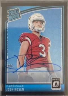 Josh Rosen [Autograph Black Velocity] #152