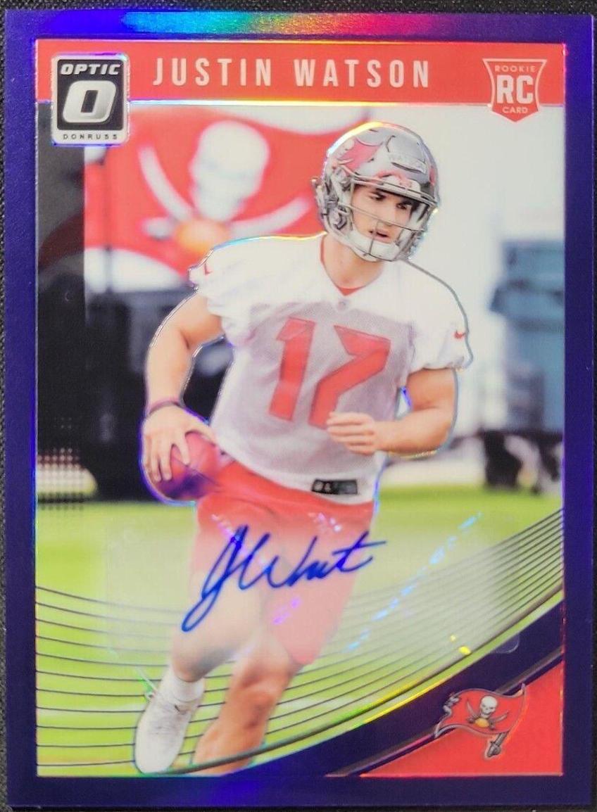 Justin Watson [Autograph Purple] #112