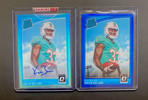 Kalen Ballage [Autograph Blue] #180