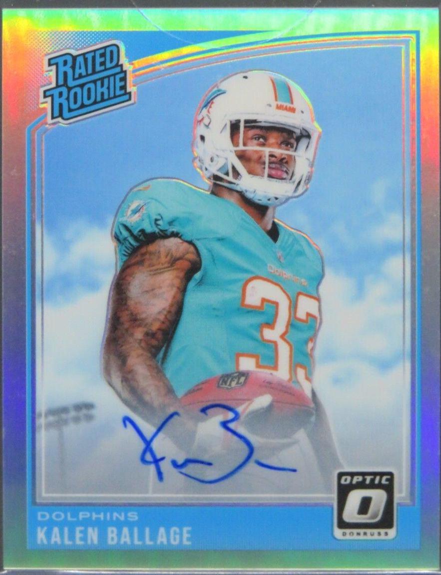Kalen Ballage [Autograph Holo] #180