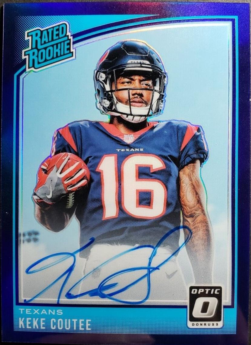 Keke Coutee [Autograph Purple] #176