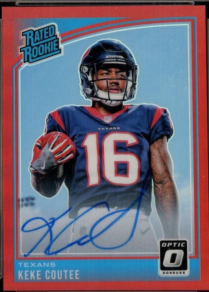 Keke Coutee [Autograph Red] #176