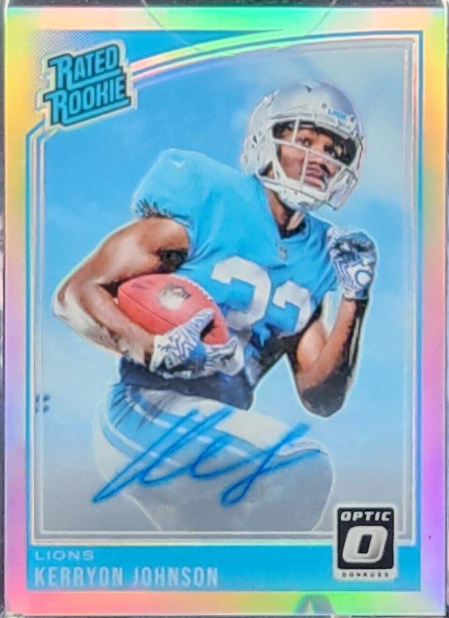 Kerryon Johnson [Autograph Holo] #170