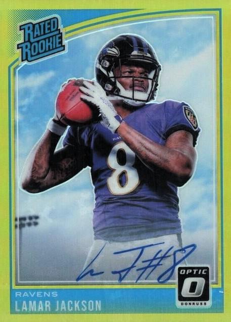 Lamar Jackson [Autograph Gold] #167