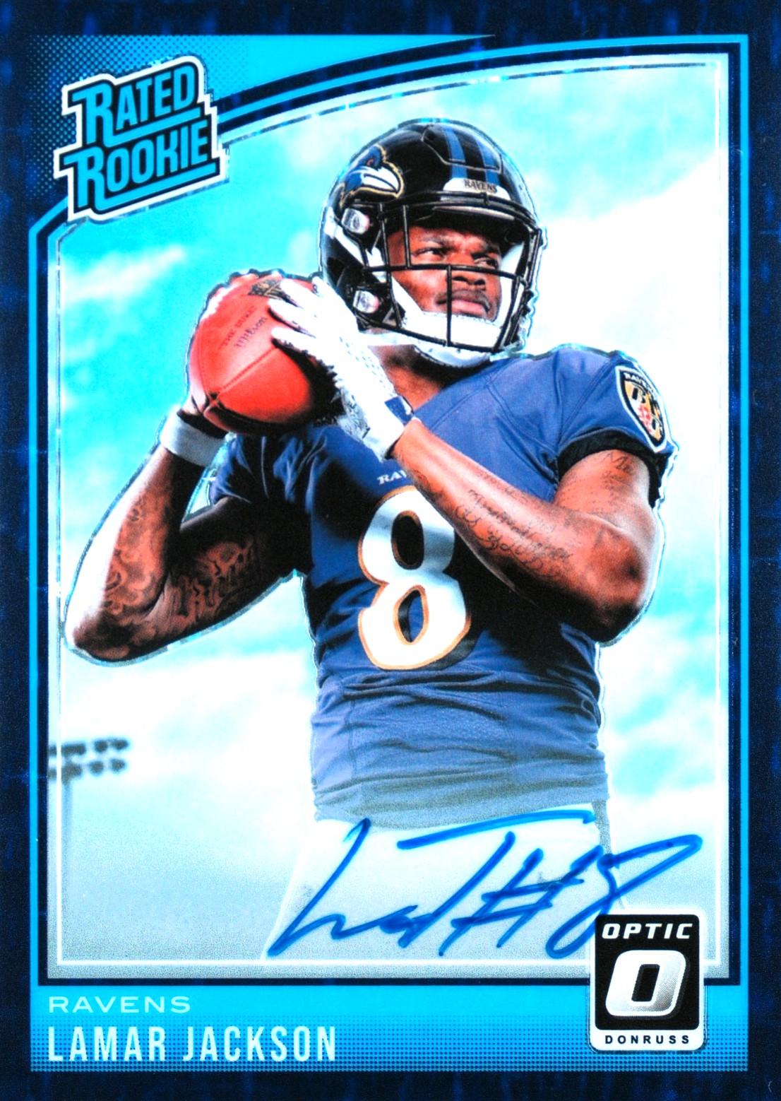 Lamar Jackson [Autograph Purple Stars] #167