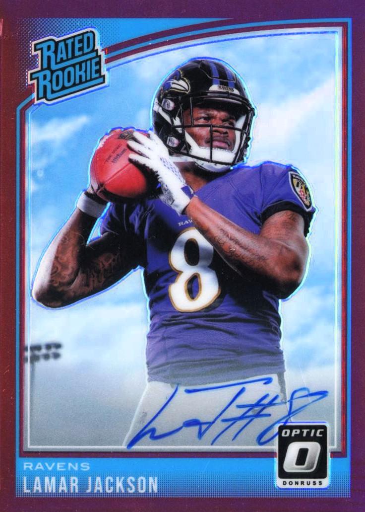 Lamar Jackson [Autograph Red] #167