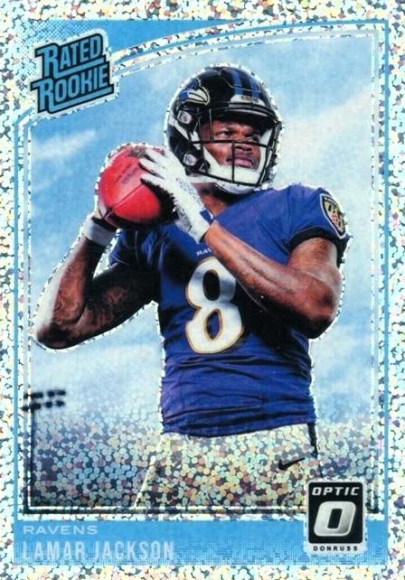 Lamar Jackson [White Sparkle] #167
