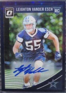 Leighton Vander Esch [Autograph Purple Stars] #115