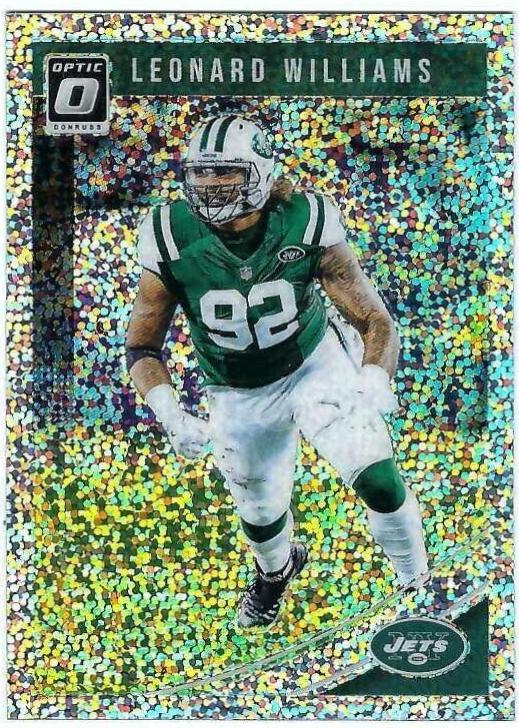 Leonard Williams [White Sparkle] #76