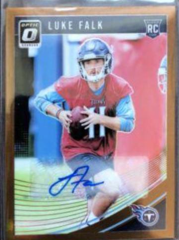Luke Falk [Autograph Bronze] #132