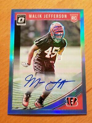 Malik Jefferson [Autograph Blue] #123