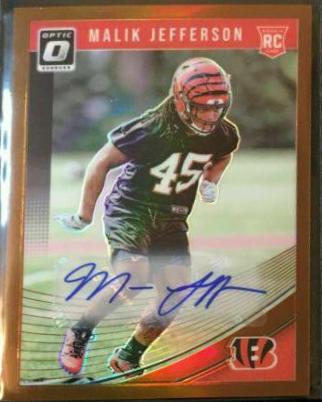 Malik Jefferson [Autograph Bronze] #123