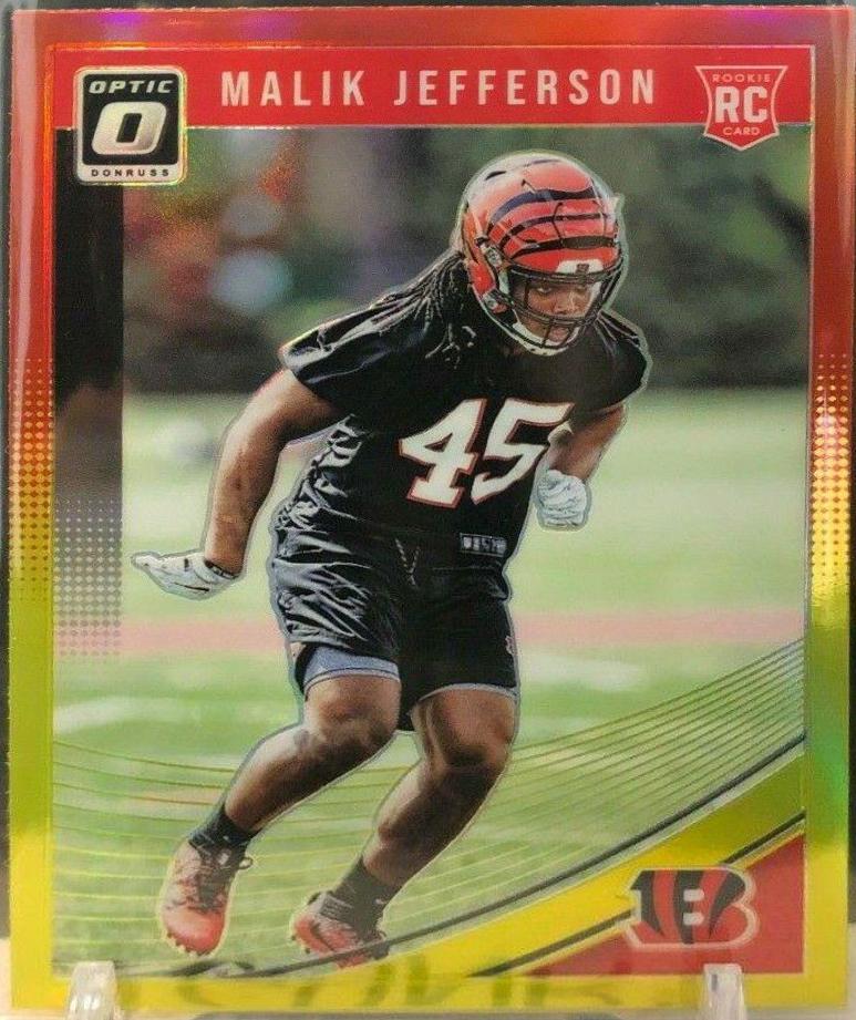 Malik Jefferson [Red Yellow] #123