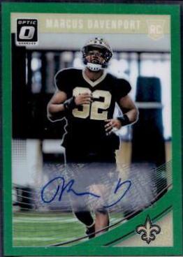 Marcus Davenport [Autograph Green] #106