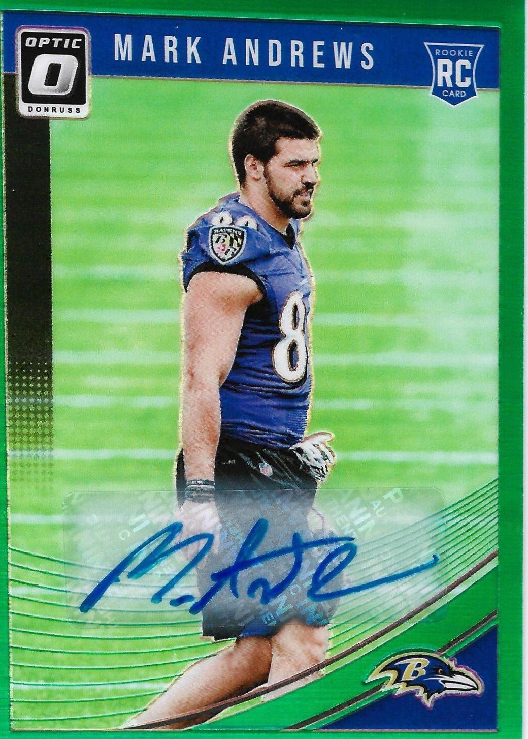 Mark Andrews [Autograph Green] #121