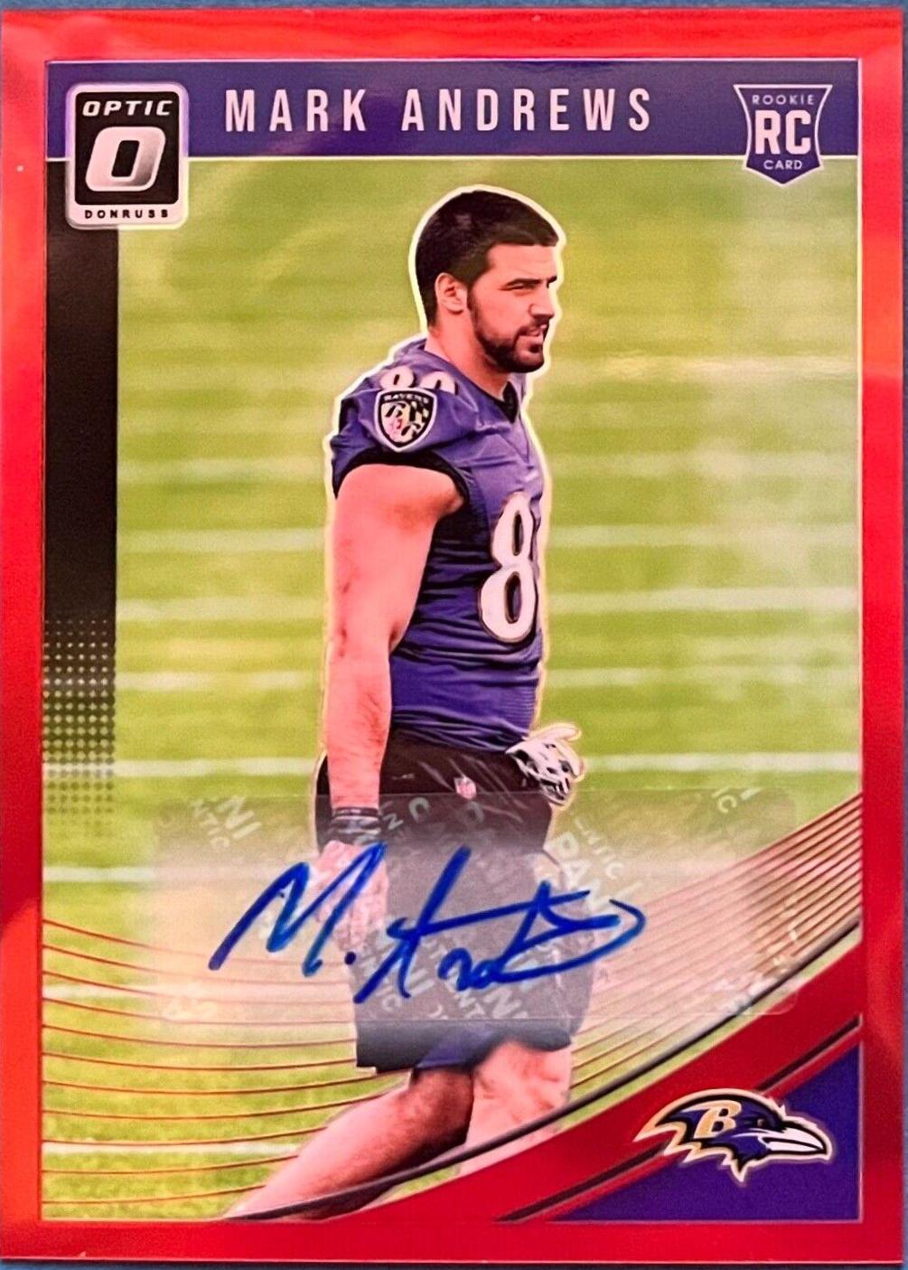 Mark Andrews [Autograph Red] #121