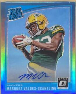Marquez Valdes-Scantling [Autograph Blue] #186