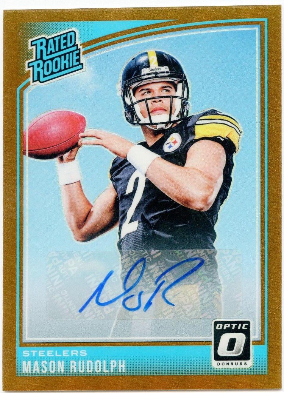 Mason Rudolph [Autograph Bronze] #155