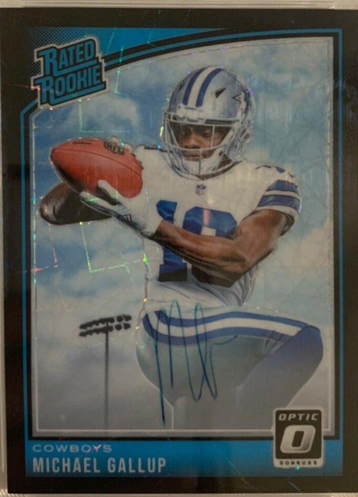 Michael Gallup [Autograph Black Velocity] #174