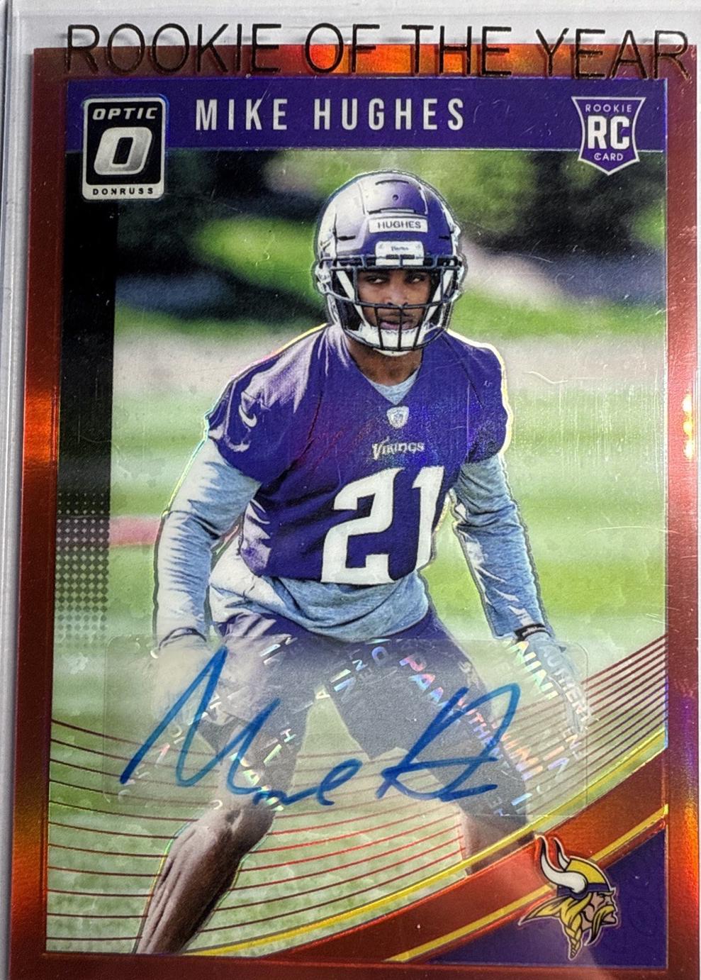 Mike Hughes [Autograph Red] #122